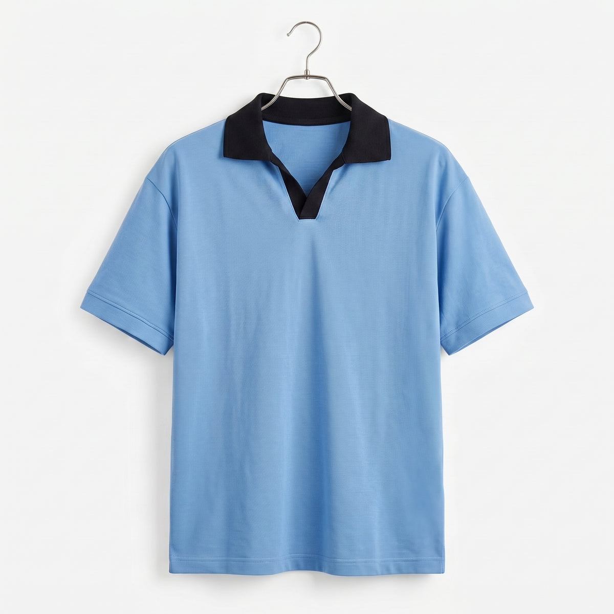Casual Johnny Collar - Sky Blue