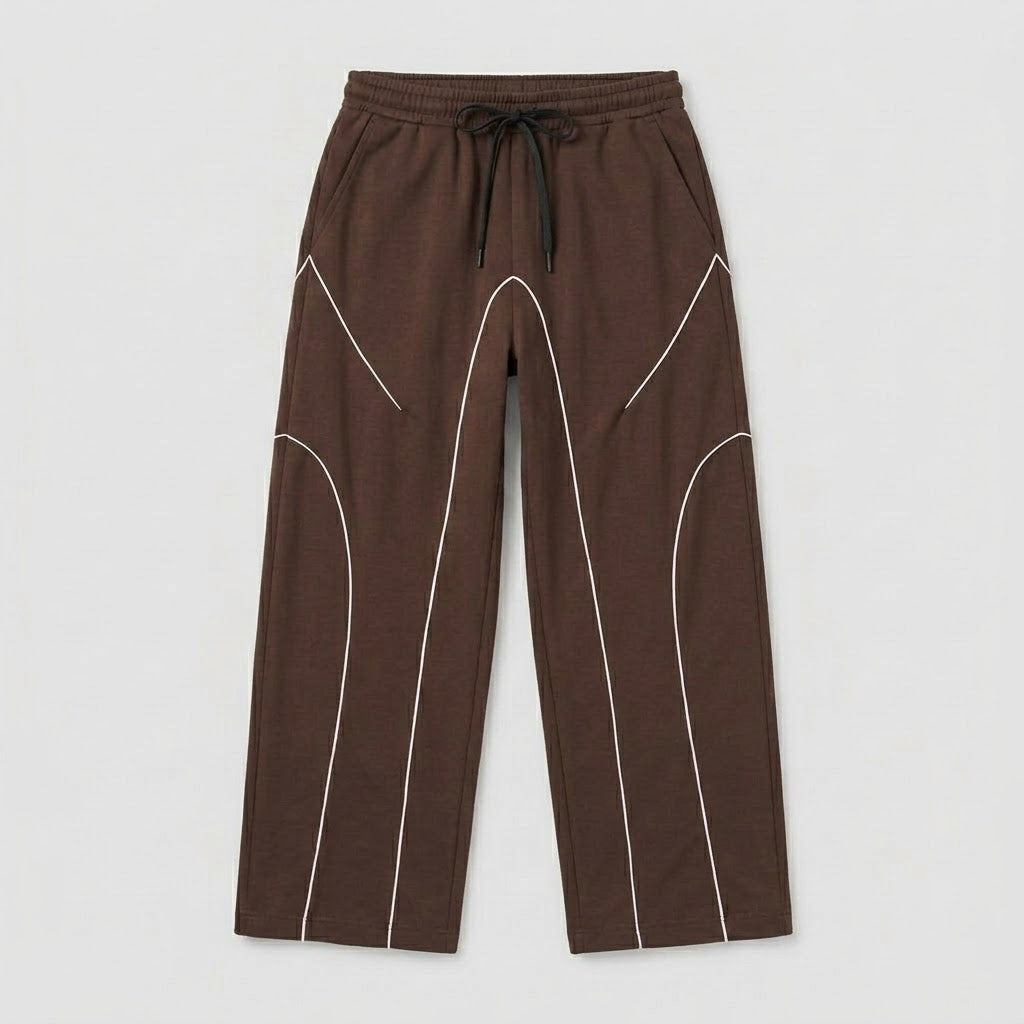 FLEXLINE BAGGY TROUSER - CHOCOLATE