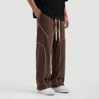 FLEXLINE BAGGY TROUSER - CHOCOLATE