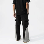 Edge Panel Cargo Trouser - Black