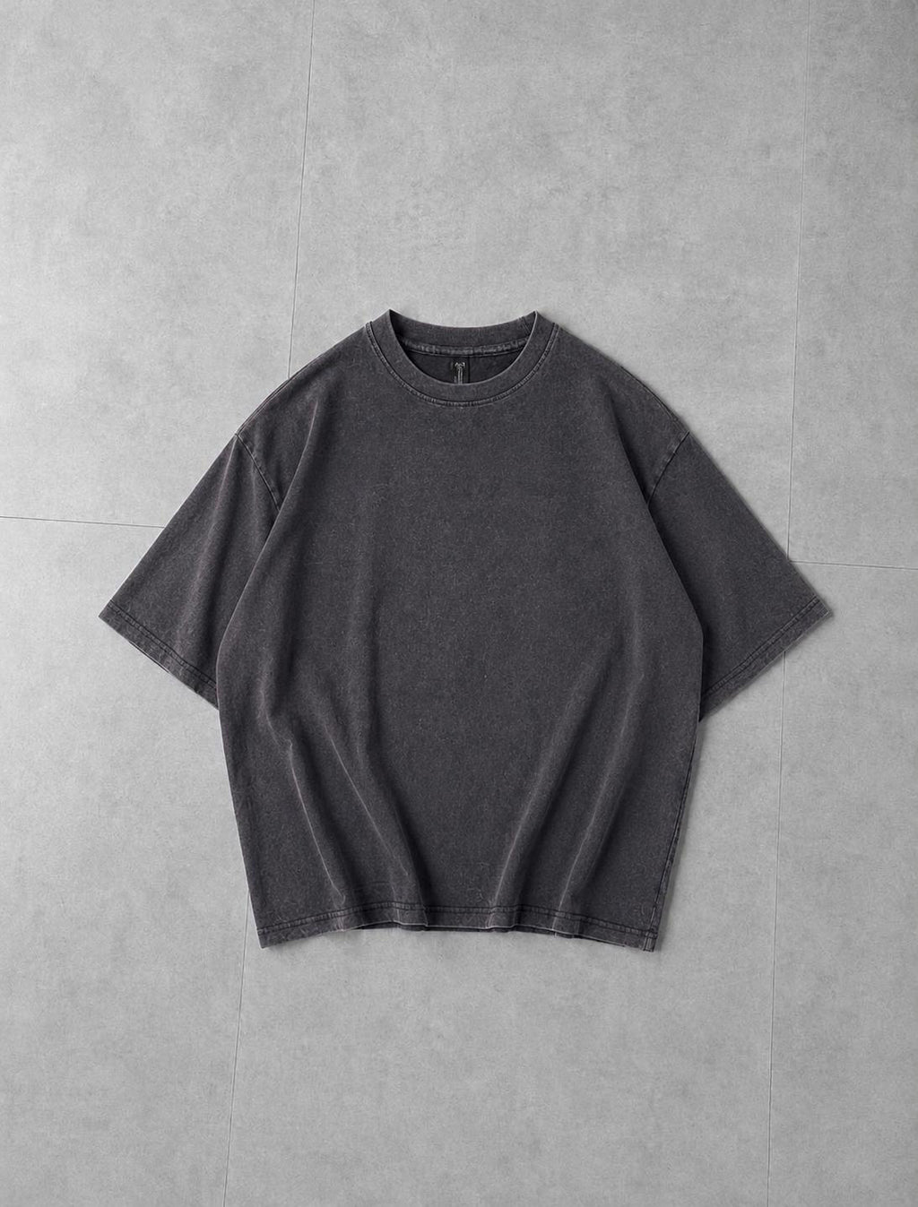 Midnight Ash Acid Wash Tee