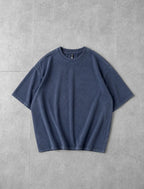 Faded Indigo Acid Wash Tee