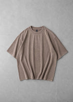 Dusty Mocha Acid Wash Tee