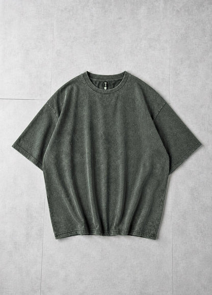 Vintage Moss Acid Wash Tee