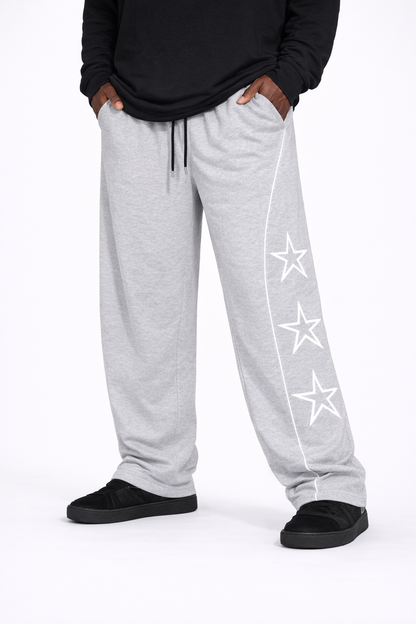 Star Baggy Trouser - Grey