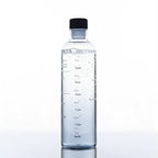 Glass Transparent Water Bottle