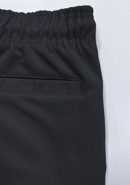 Premium Textured Knit Trouser