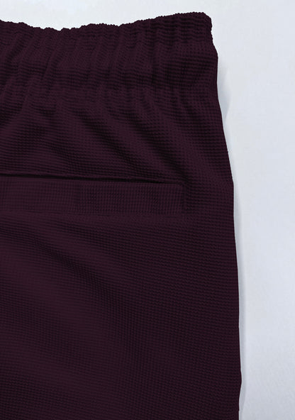 Premium Textured Knit Trouser