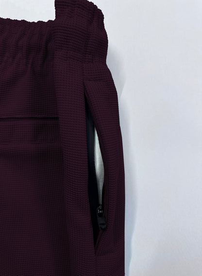 Premium Textured Knit Trouser