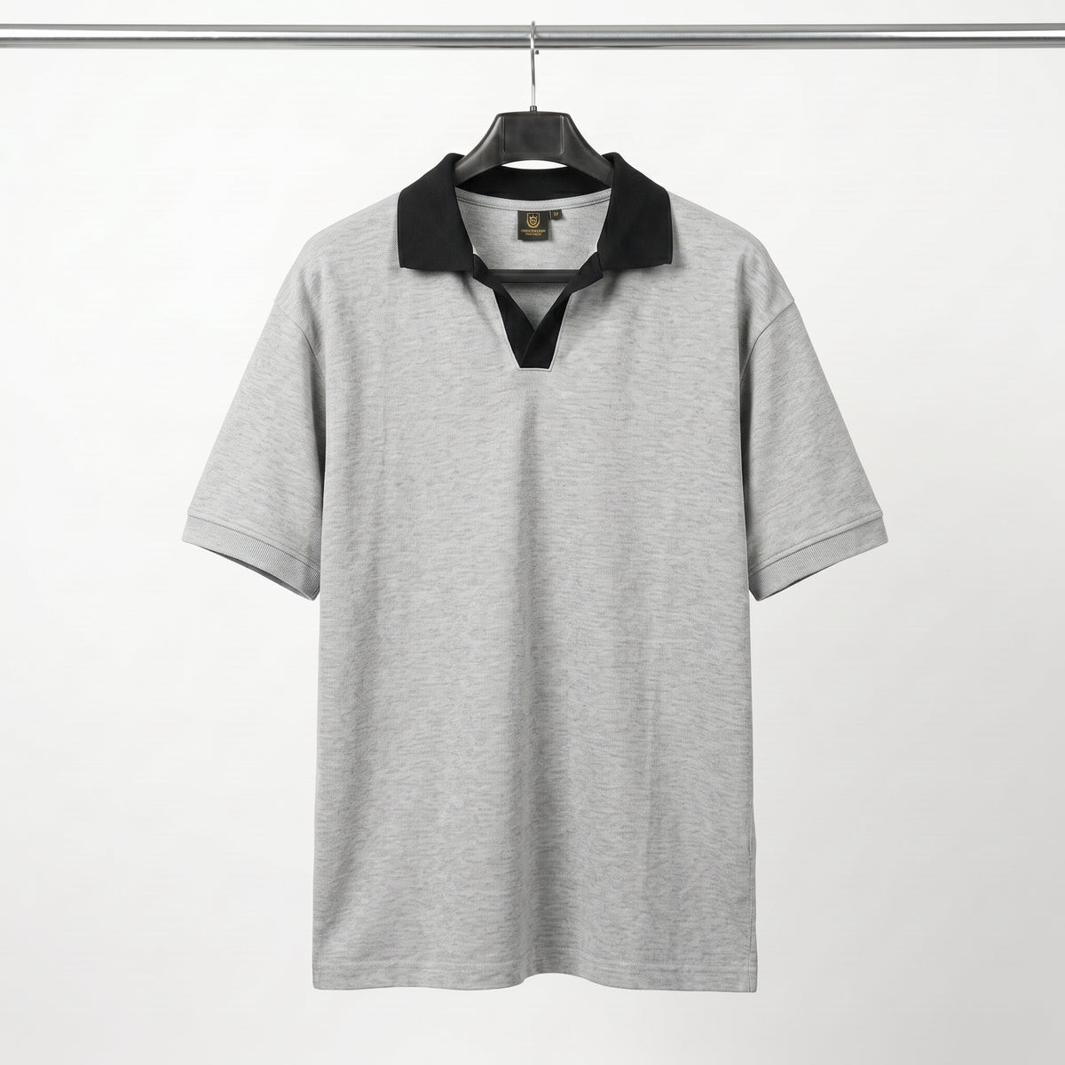 Casual Johnny Collar - Grey