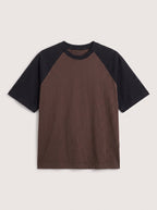 Raglan Dropshoulder Tshirt - Brown