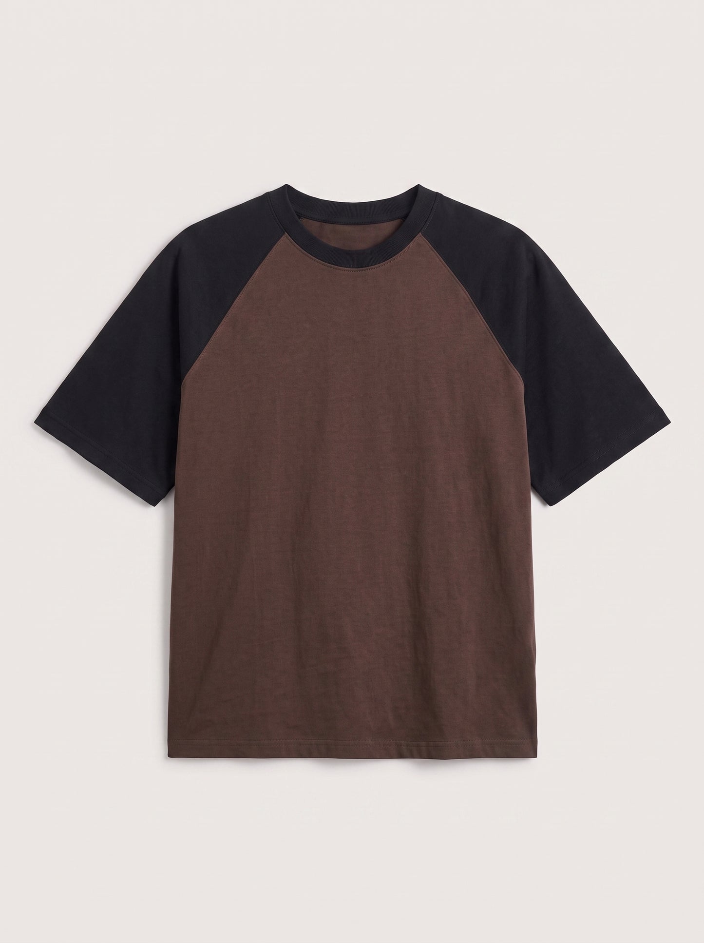 Raglan Dropshoulder Tshirt - Brown