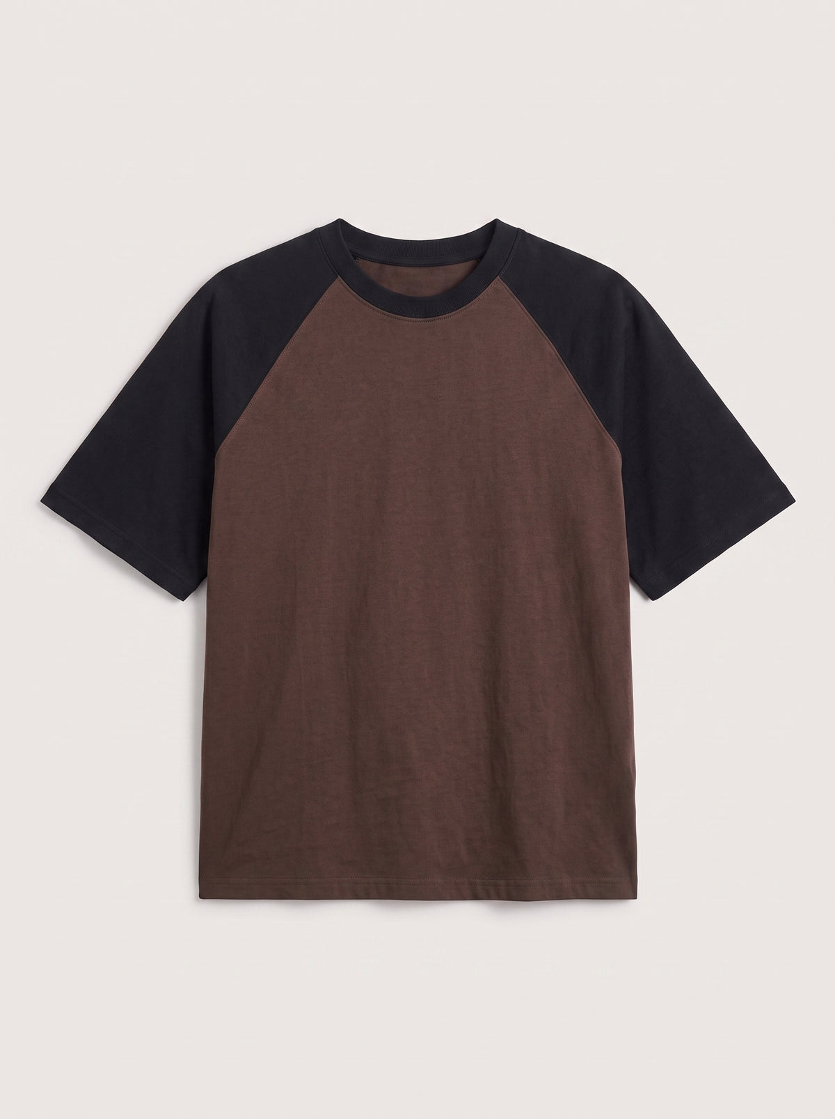 Raglan Dropshoulder Tshirt - Brown