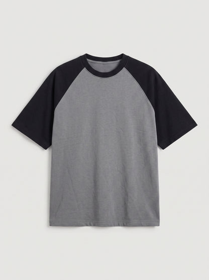 Raglan Dropshoulder Tshirt - Steel Grey