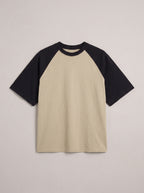 Raglan Dropshoulder Tshirt - Cream