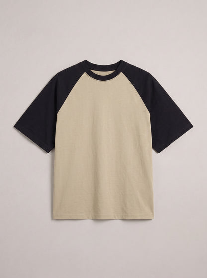 Raglan Dropshoulder Tshirt - Cream