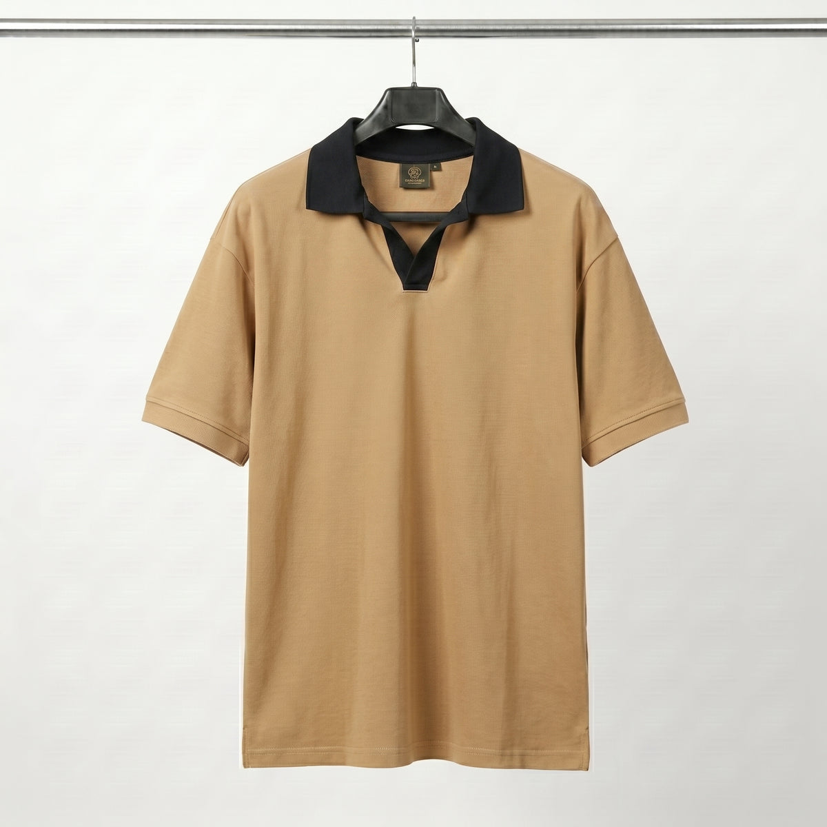 Casual Johnny Collar - Camel