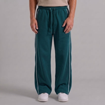 Classic Stripe Trouser - Teal
