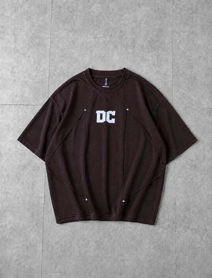 DC Oversized Tee - Brown