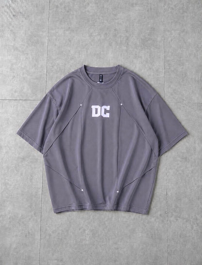 DC Oversized Tee - Charcoal