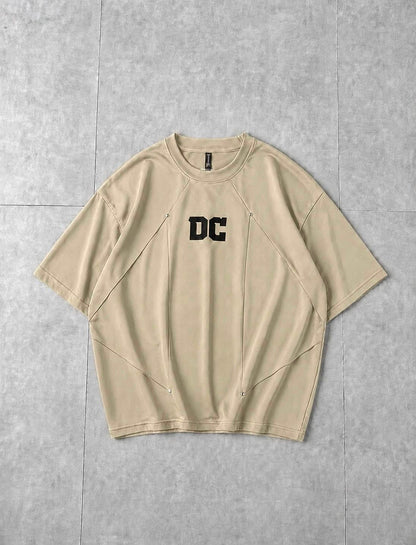 DC Oversized Tee - Beige