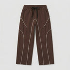 FLEXLINE BAGGY TROUSER - CHOCOLATE