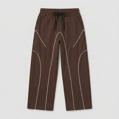 FLEXLINE BAGGY TROUSER - CHOCOLATE