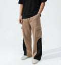 Edge Panel Cargo Trouser - Coffee