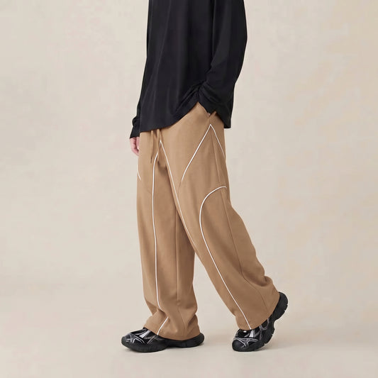 FLEXLINE BAGGY TROUSER - COFFEE