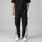 Edge Panel Cargo Trouser - Black
