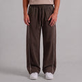 Classic Stripe Trouser - Cocoa Brown
