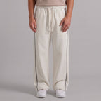 Classic Stripe Trouser - Off White