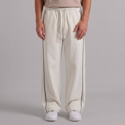 Classic Stripe Trouser - Off White