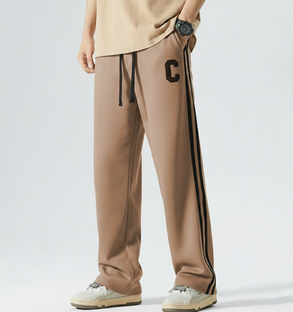 C Embroidery Trouser - Terry